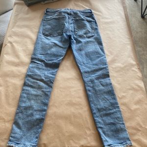 AGOLDE- SOPHIE CROP HI RISE SKINNY